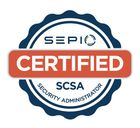 SEPI certified badge: blue and orange seal,