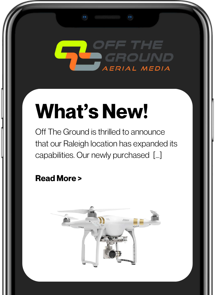 Phone displaying a promotional email from 