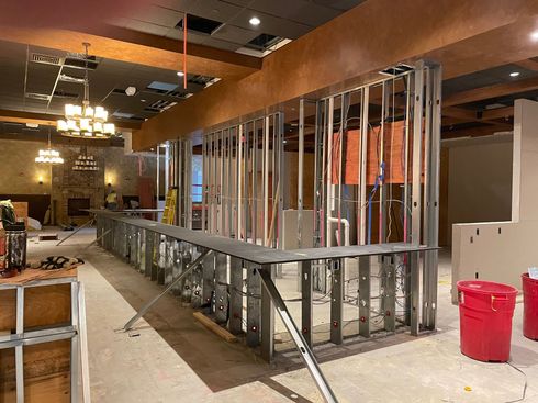 Restaurant renovation in Portsmouth, NH