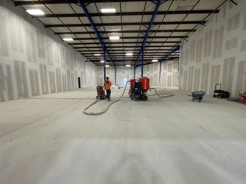 Commercial warehouse fit-out in Tewksbury, MA