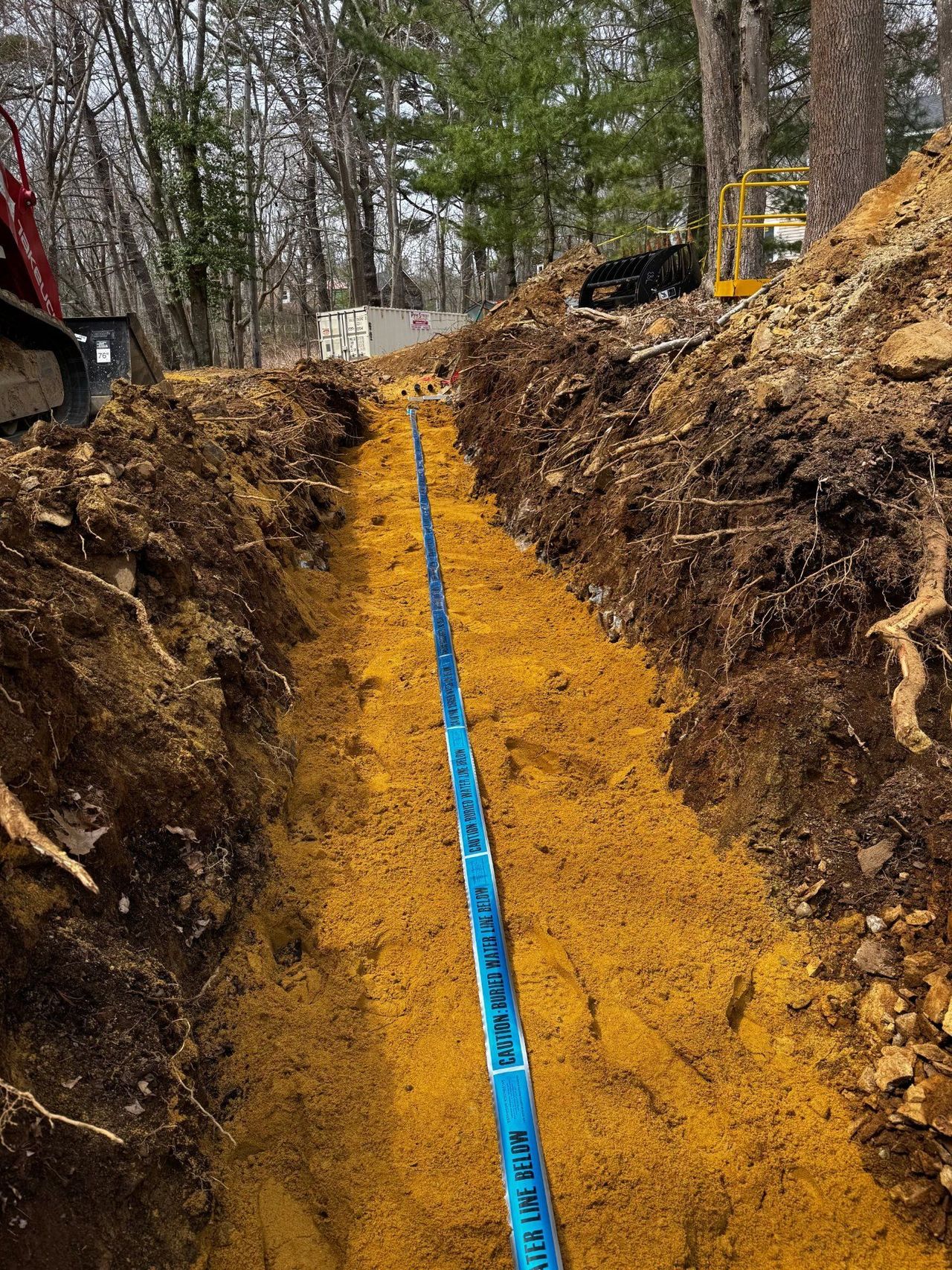 Utilities site work in Kittery, ME