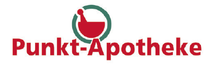 Ein Logo für eine Apotheke namens Punkt-Apotheke