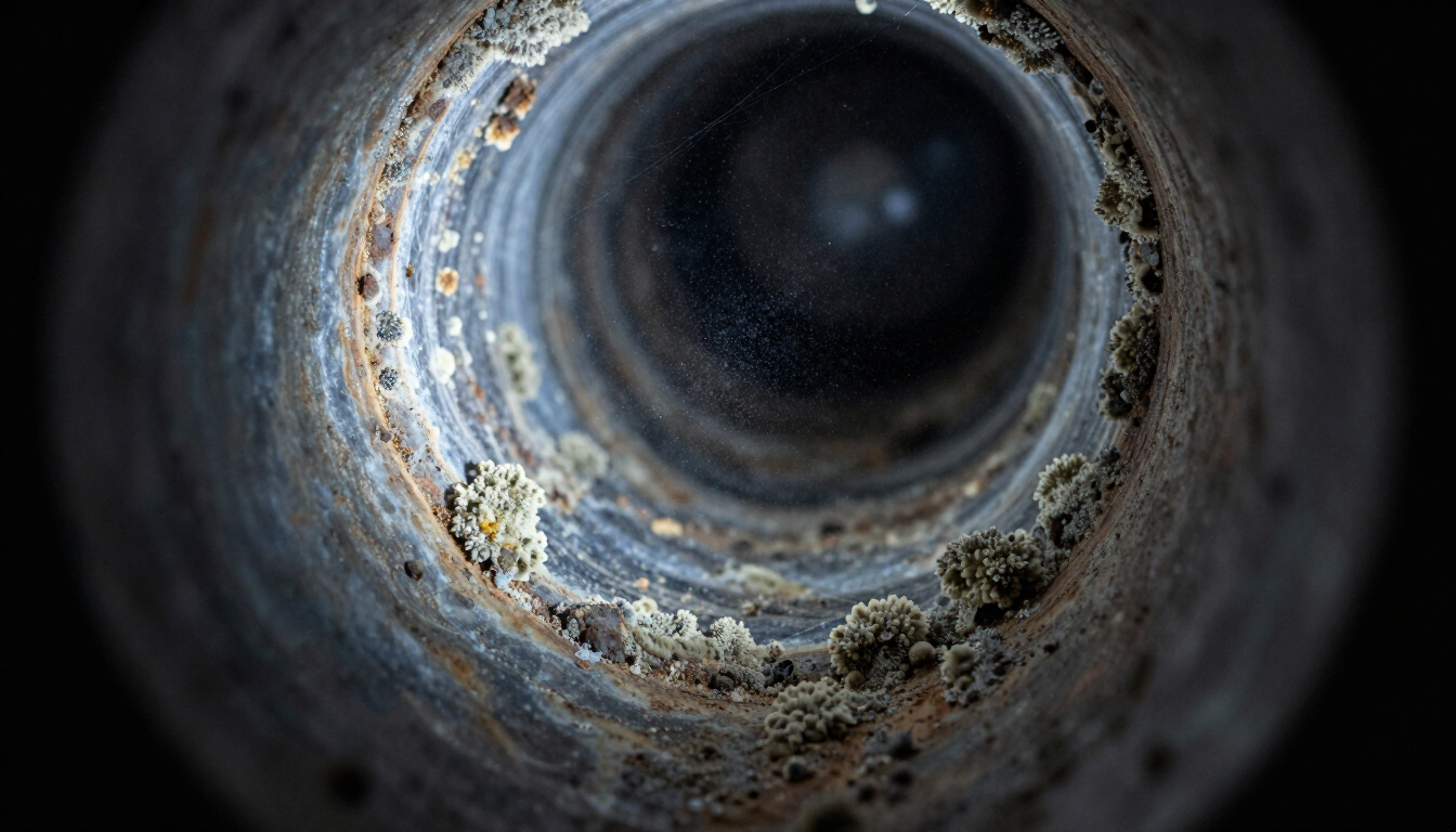 Dirty HVAC Ductwork