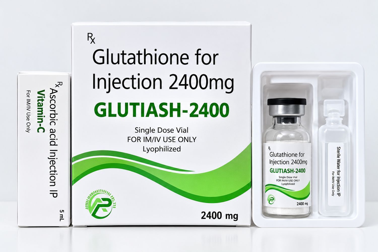 Glutathione 2400mg with Vitamin C | NB Beautiful