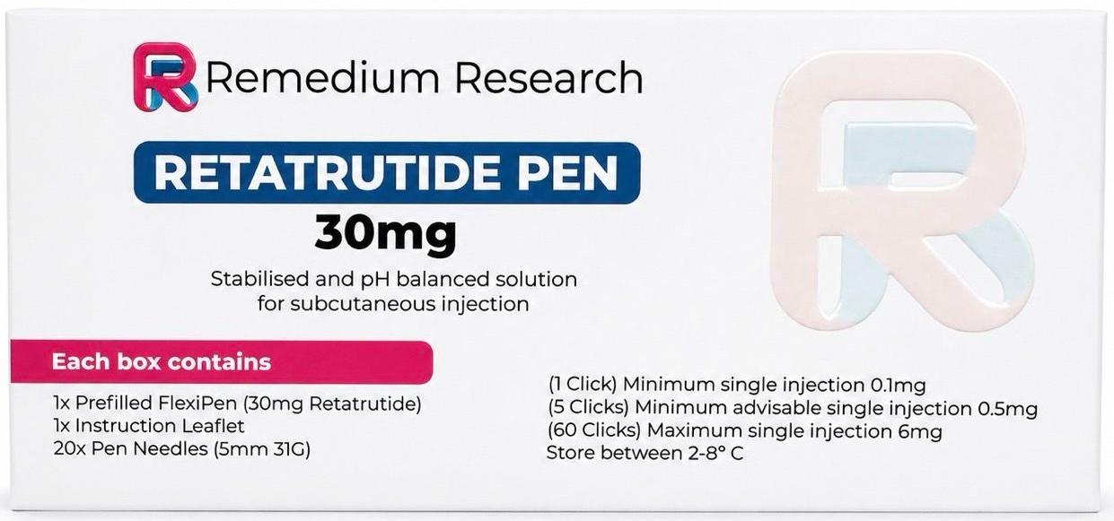 Retatrutide 30mg Remedium Research | NB Beautiful