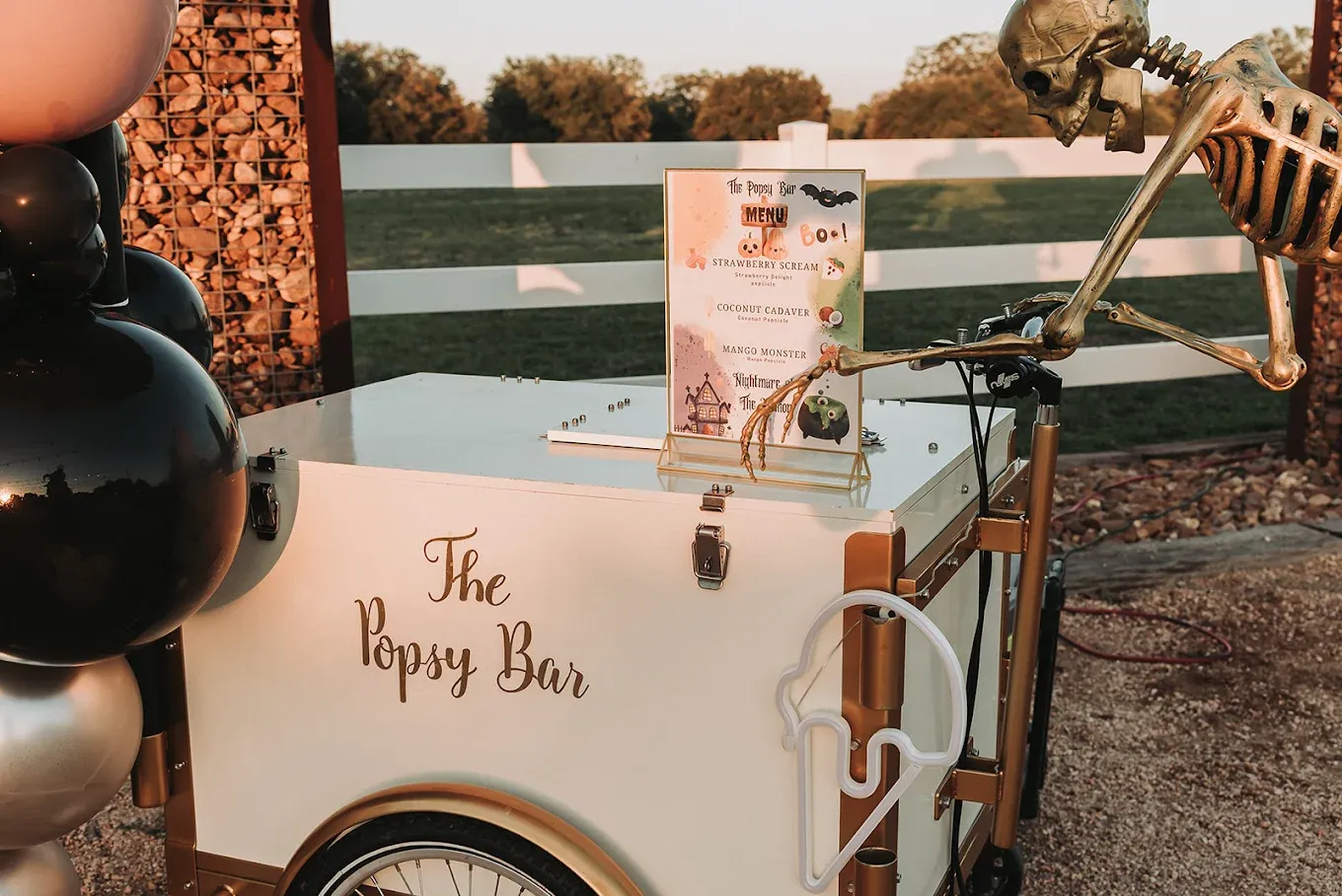 White and gold bar cart, 