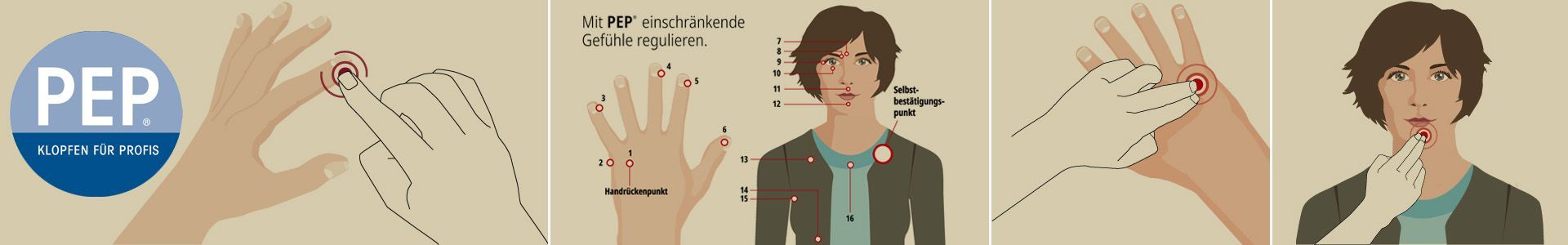 Mit Klopfen Emotionen regeln