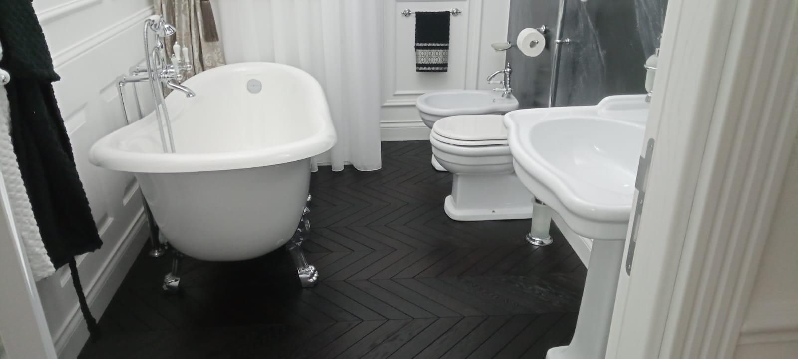 parquet bagno