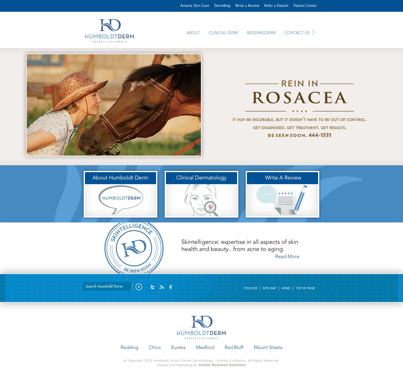 Humboldt Dermatology Website