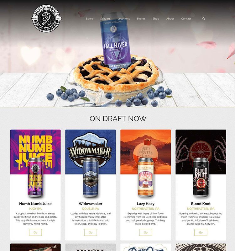 Fall River Brewing Company Website