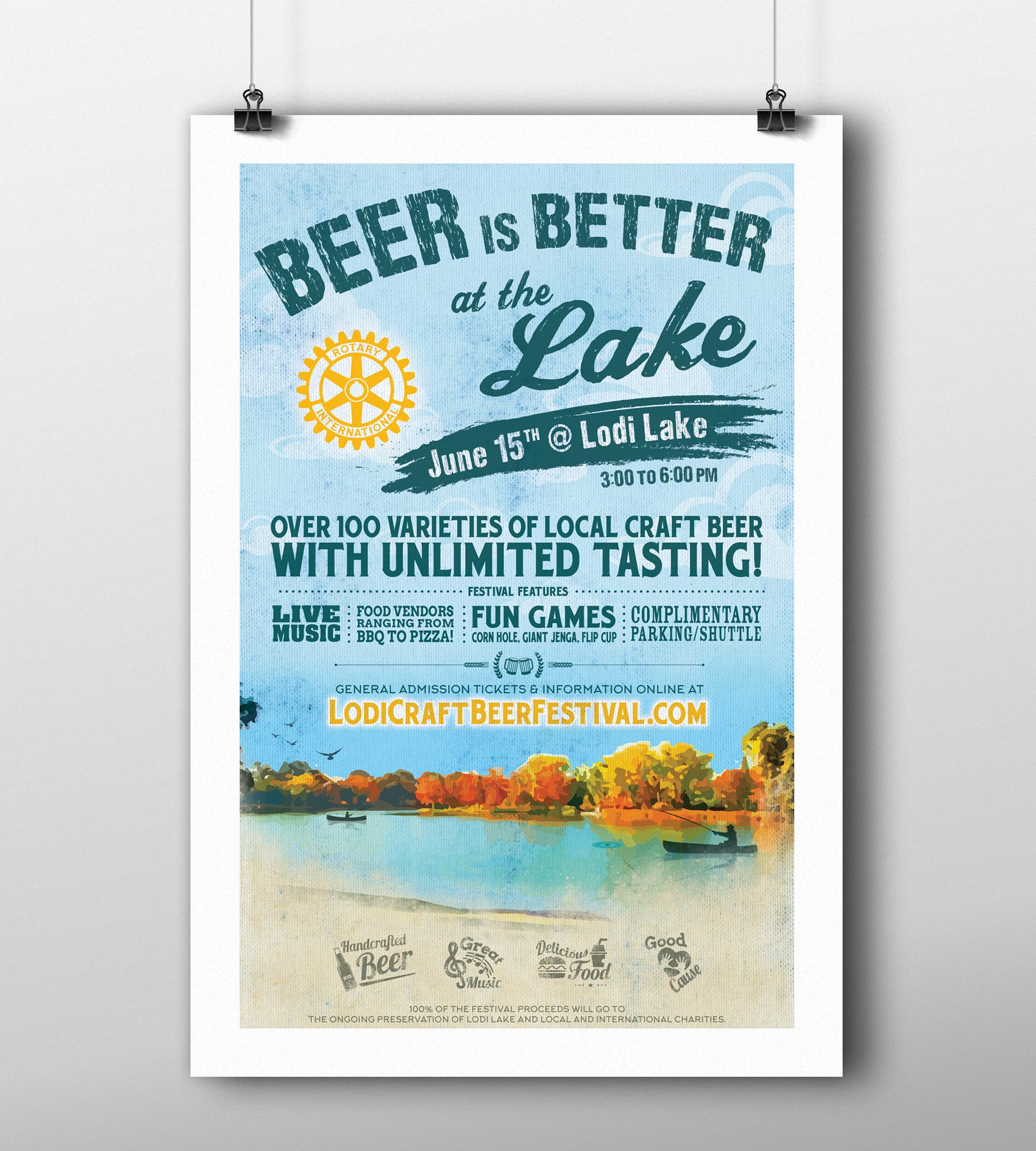 Lodi Craft Beer Festival Poster