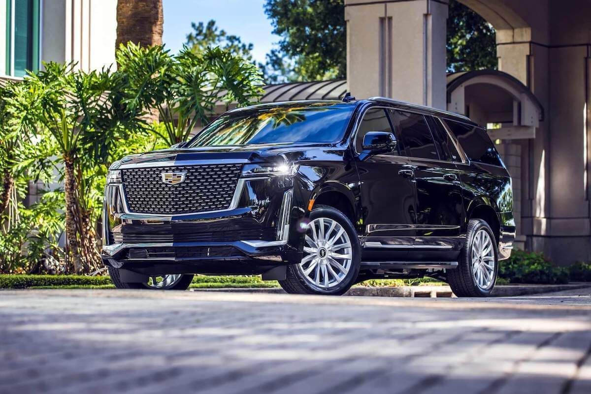 Cadillac SUV chauffeur service port canaveral florida