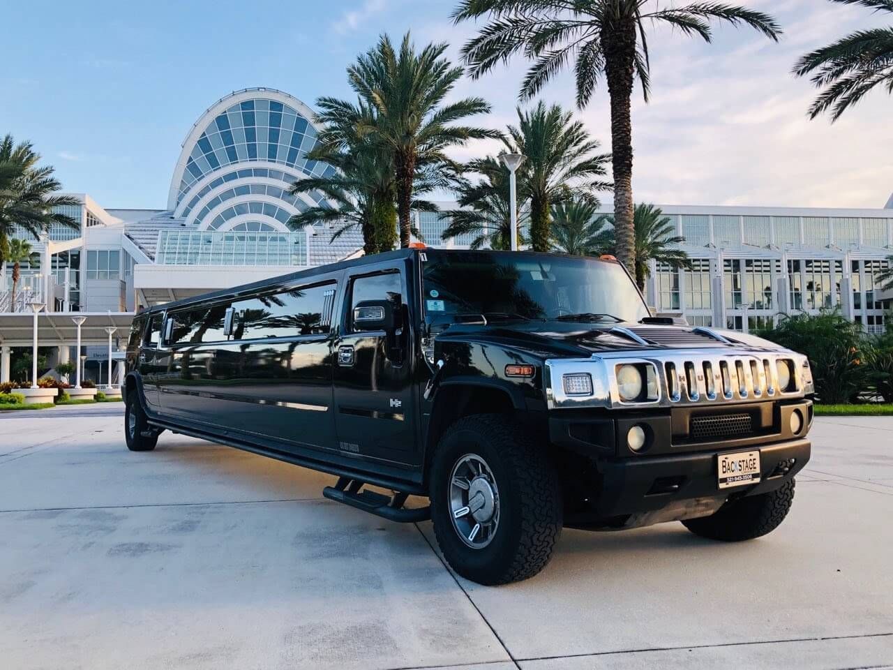 black hummer limo orlando