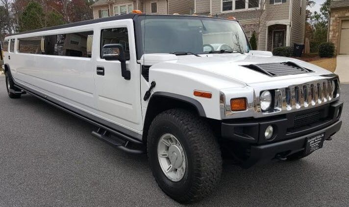 white hummer limo service to Port Canaveral