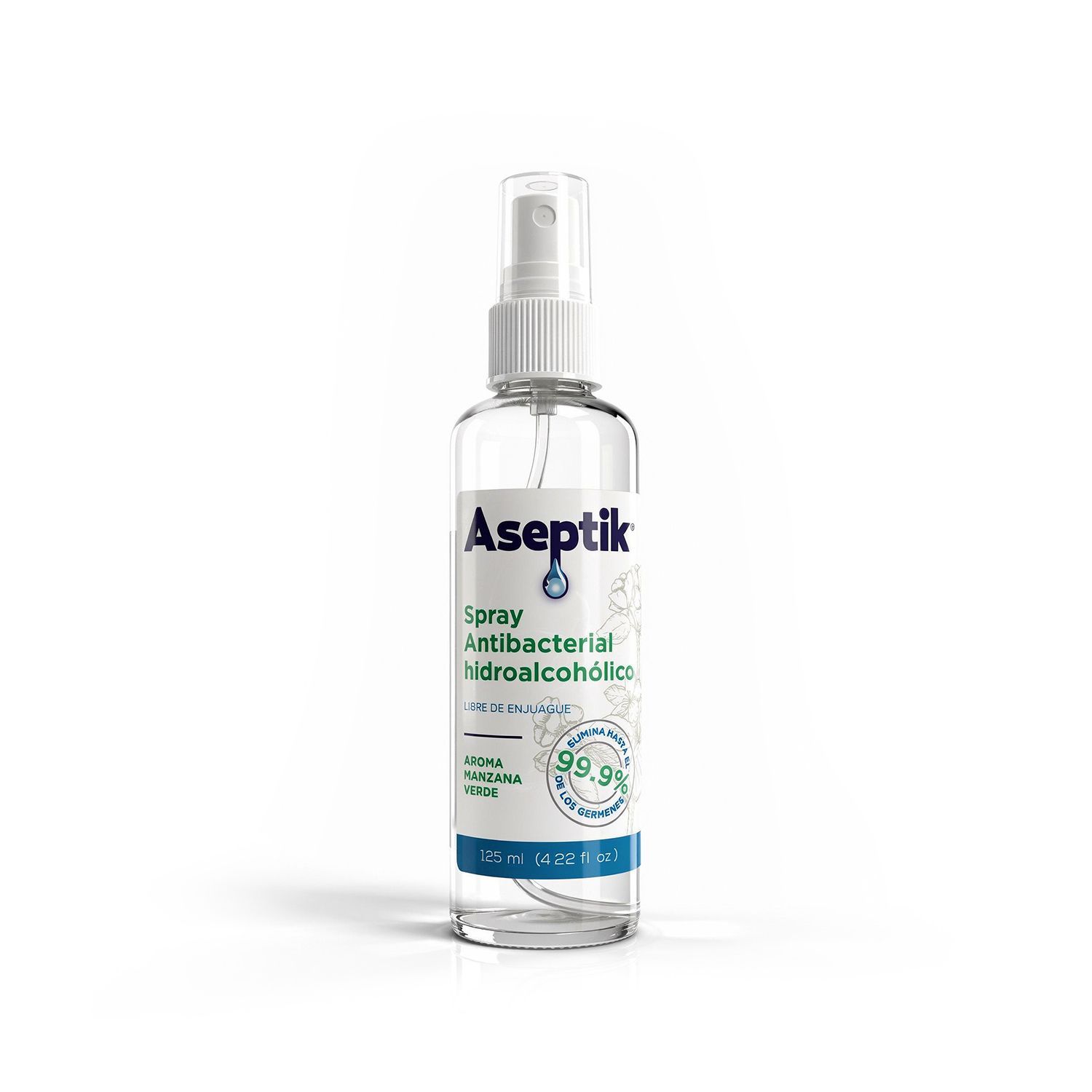 ASEPTIK - SPRAY ANTIBACTERIAL HIDROALCOHÓLICO
