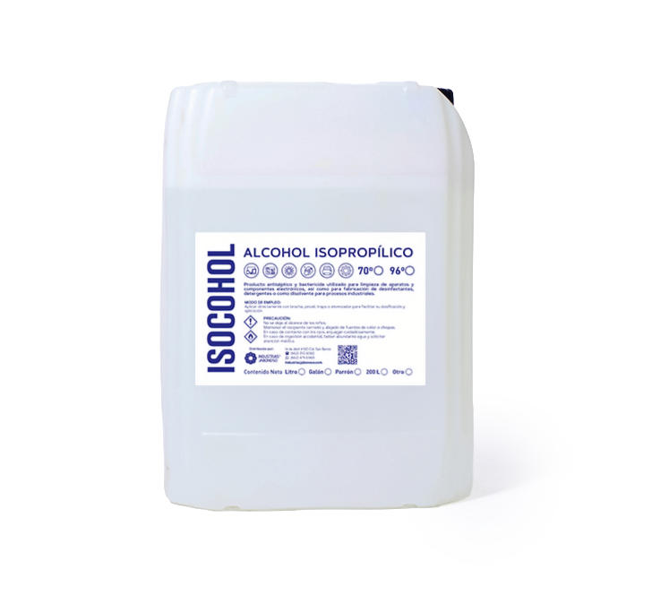 ISOCOHOL - ALCOHOL ISOPROPÍLICO 70°