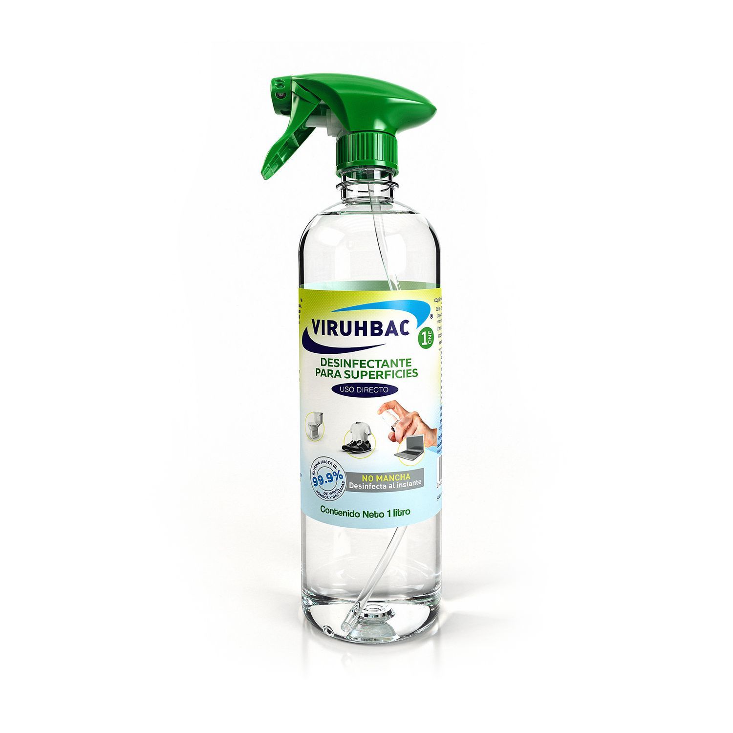 VIRUHBAC ONE - DESINFECTANTE PARA SUPERFICIES ATOMIZABLE