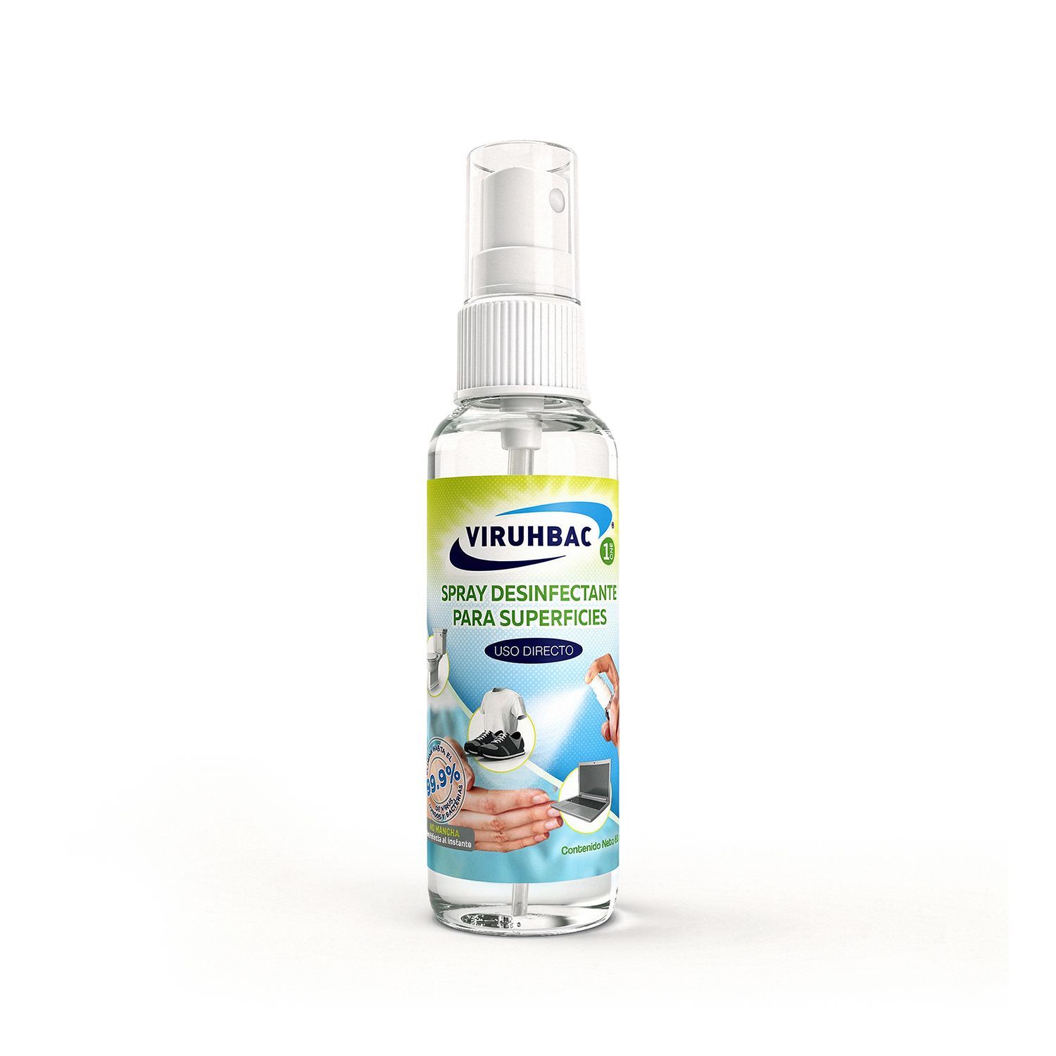 VIRUHBAC ONE - DESINFECTANTE PARA SUPERFICIES ATOMIZABLE