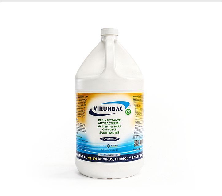 VIRUHBAC - DESINFECTANTE PARA CÁMARA SANITIZANTE