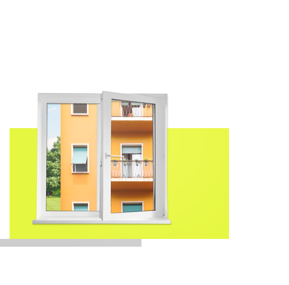 finestra aperta condominio