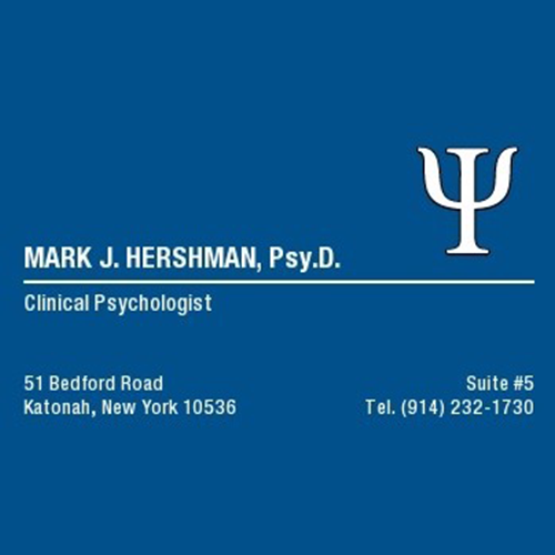 Dr. Mark J. Hershman Business Card Dr. Mark J. Hershman Business Card