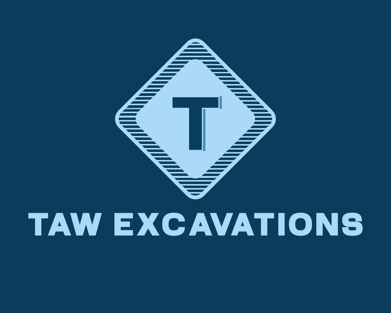 TAW Excavations logo 