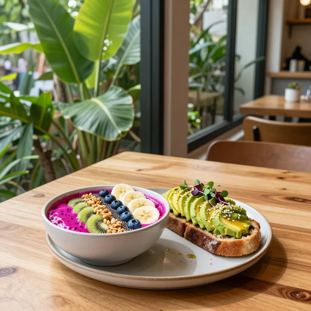 Healthy food in Bali