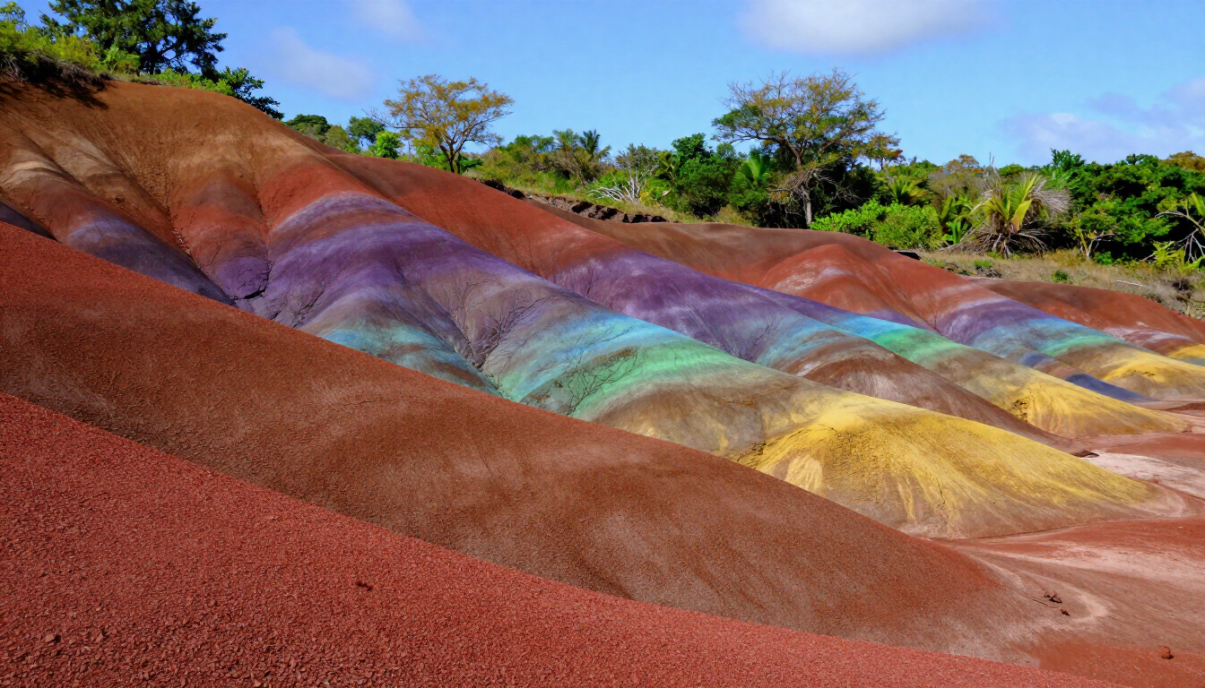 Seven Coloured Earth Mauritius