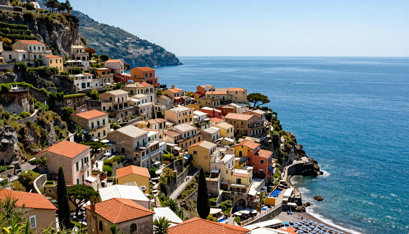 Scenic Italian Coastline