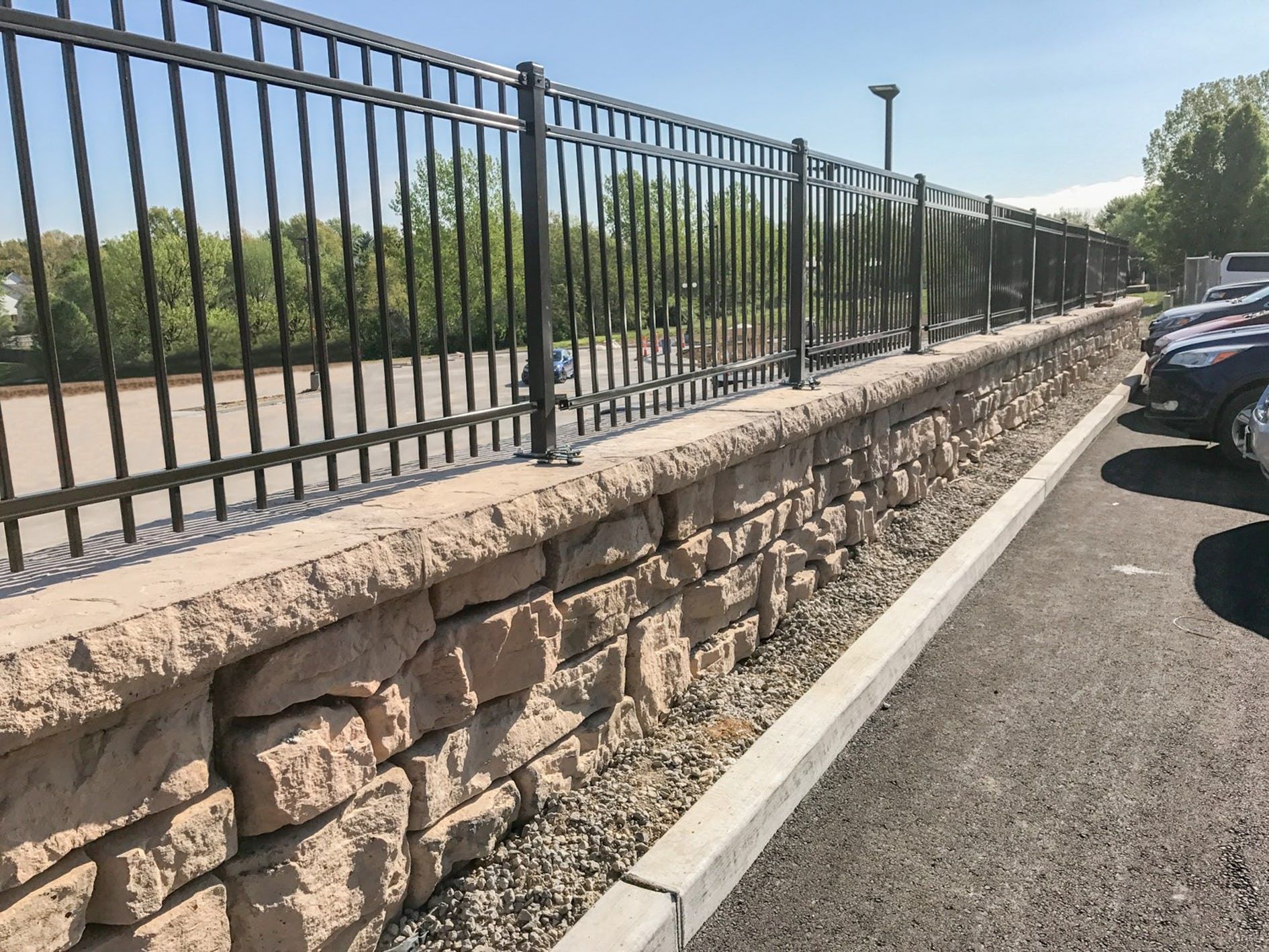 New Redi-Rock Block Solution Simplifies Barrier and Fencing Installation