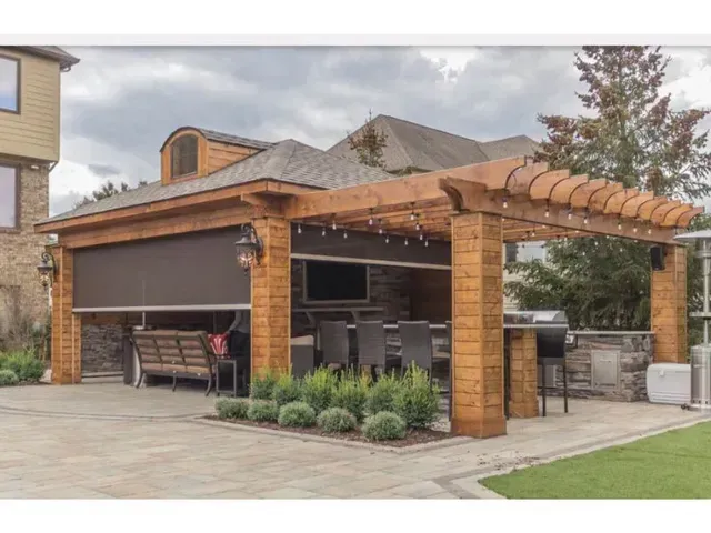 Custom Outdoor Patio Shades Texas