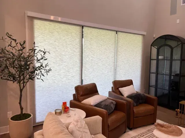 Custom Window Shade Installation