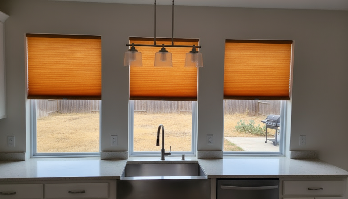 1. Cellular Shades (Honeycomb Shades)