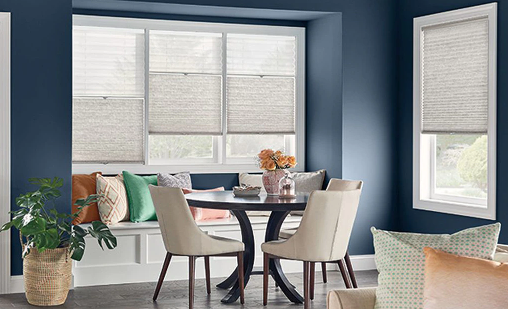 Love is Blinds-motorized patio shades in the poolroom