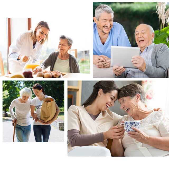 an image that represents caregiving services