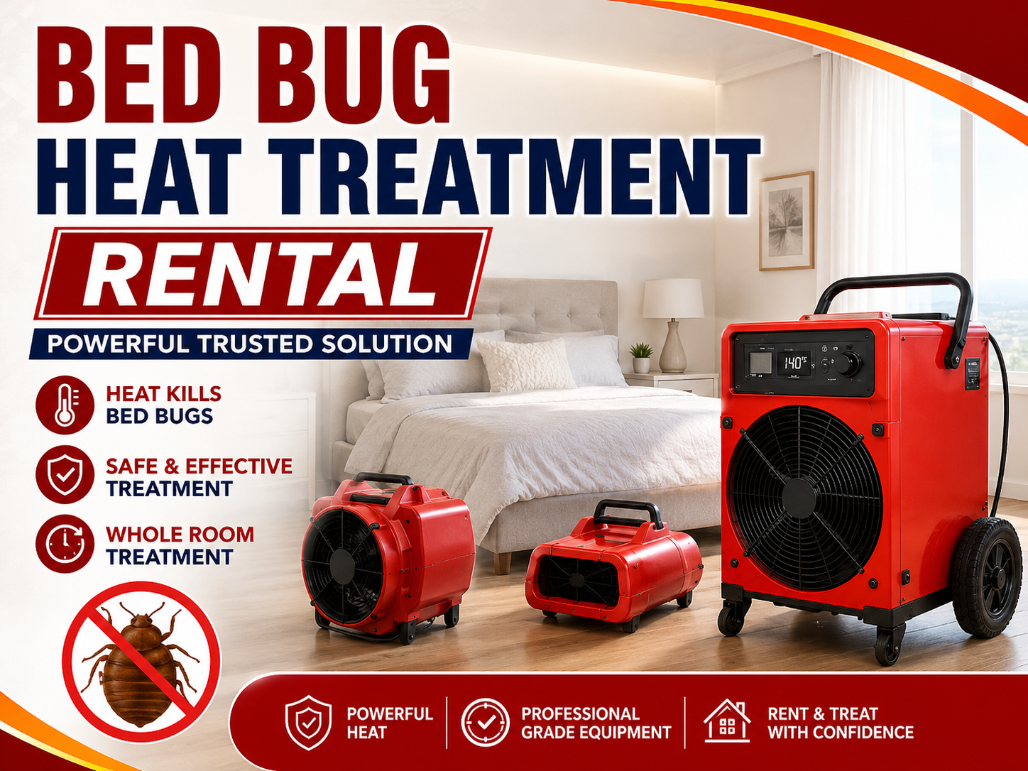 Bed Bug Heat Treatment Rental