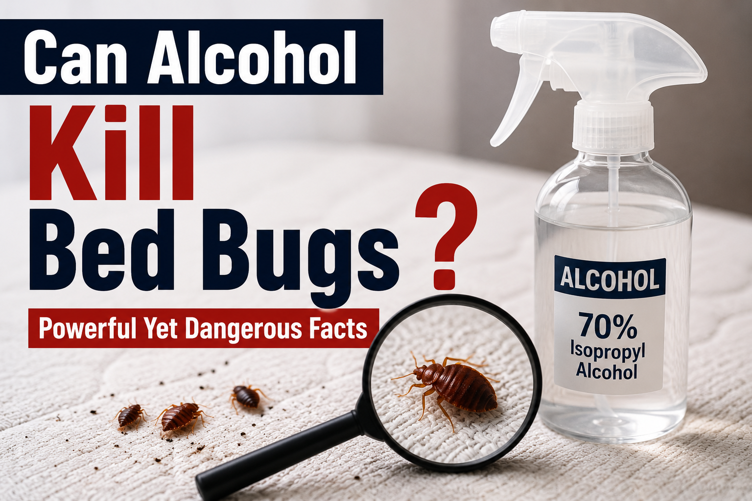 Can Alcohol Kill Bed Bugs