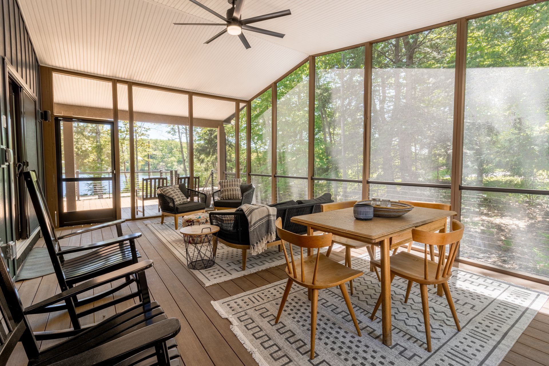 Macoma lake house architecture