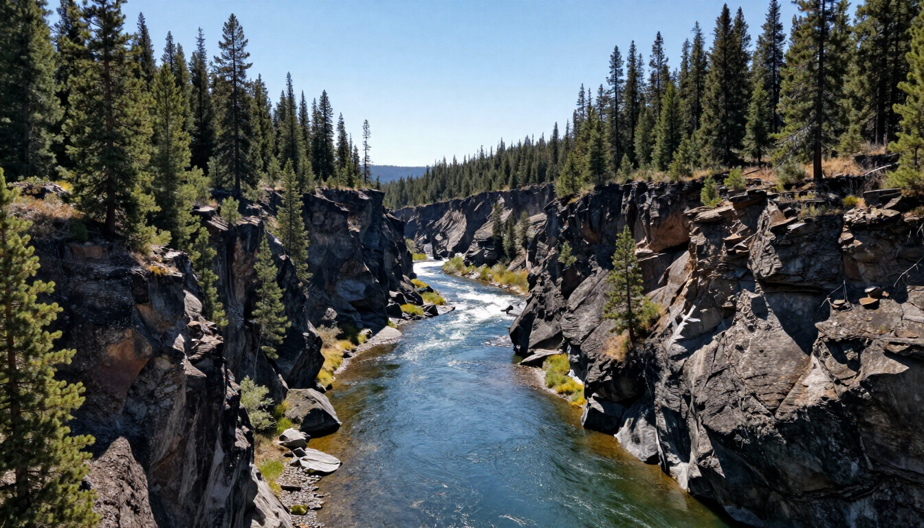 Salmon River Canyon Scenery