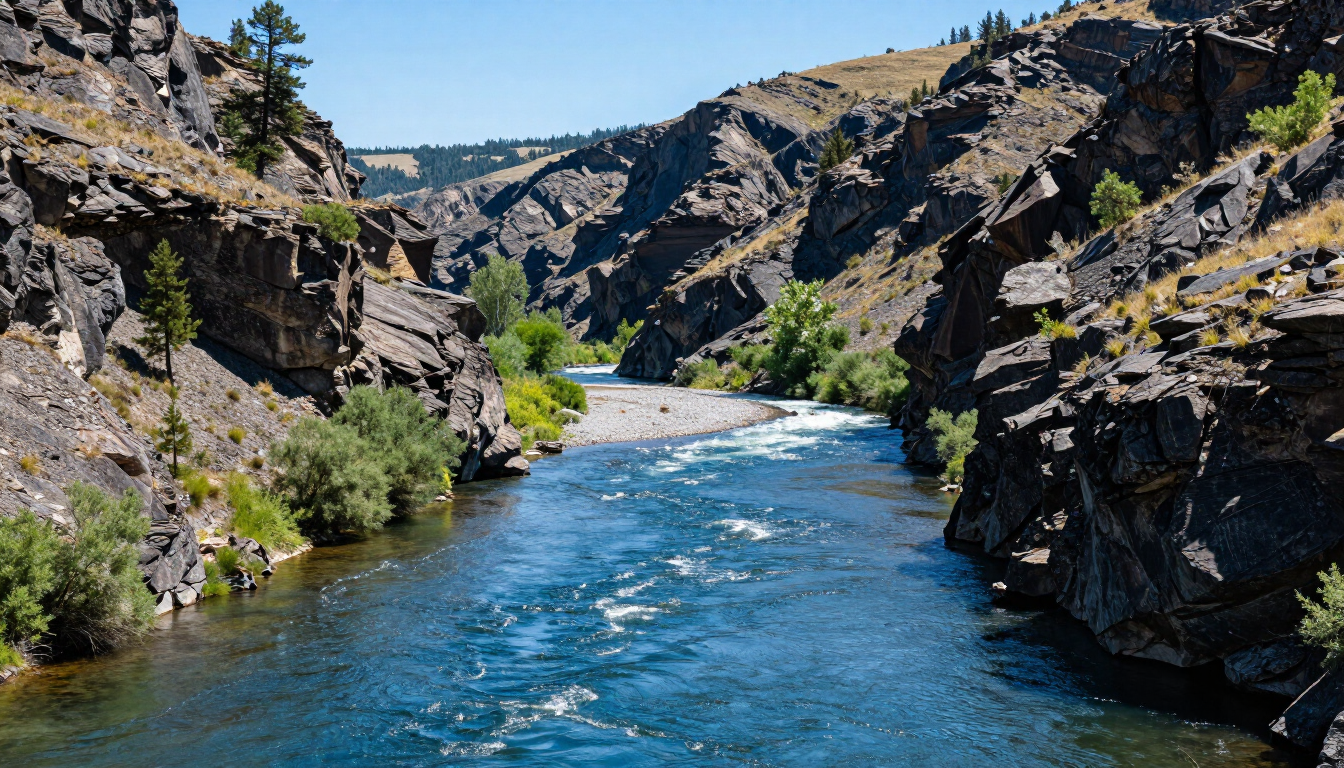 Salmon River Landscape