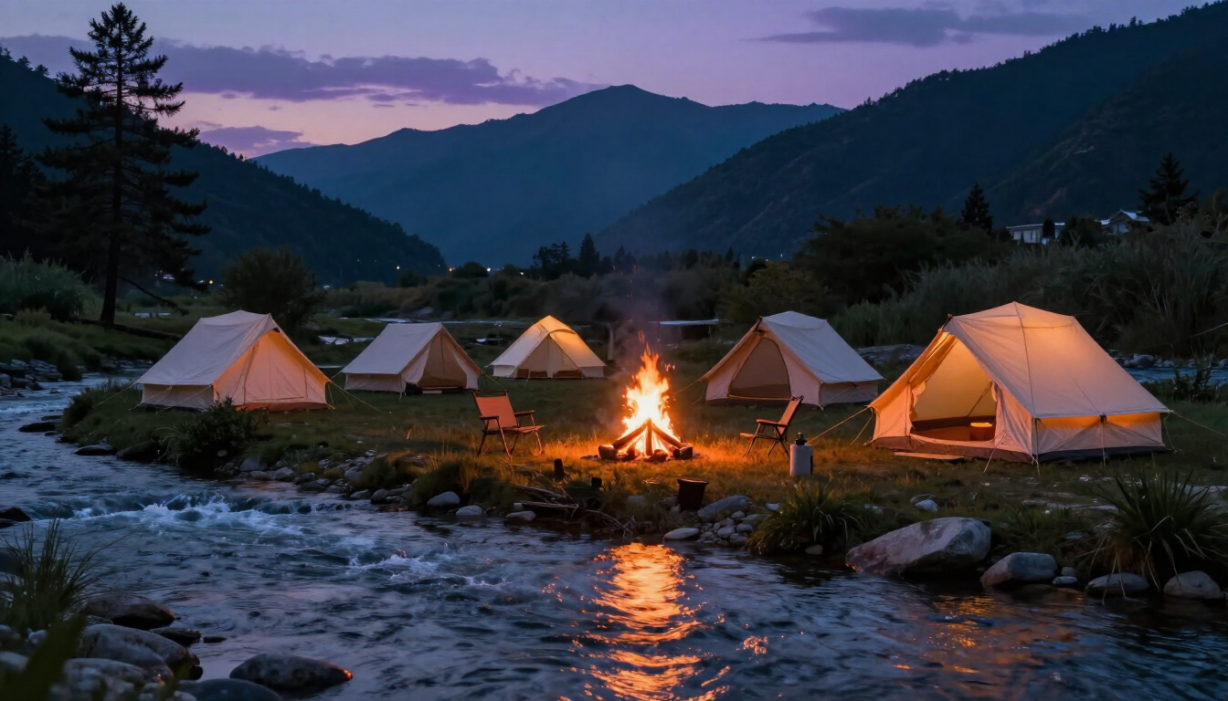 Riverside Campsite