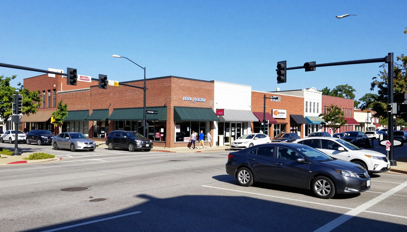 Edmond Street Scene