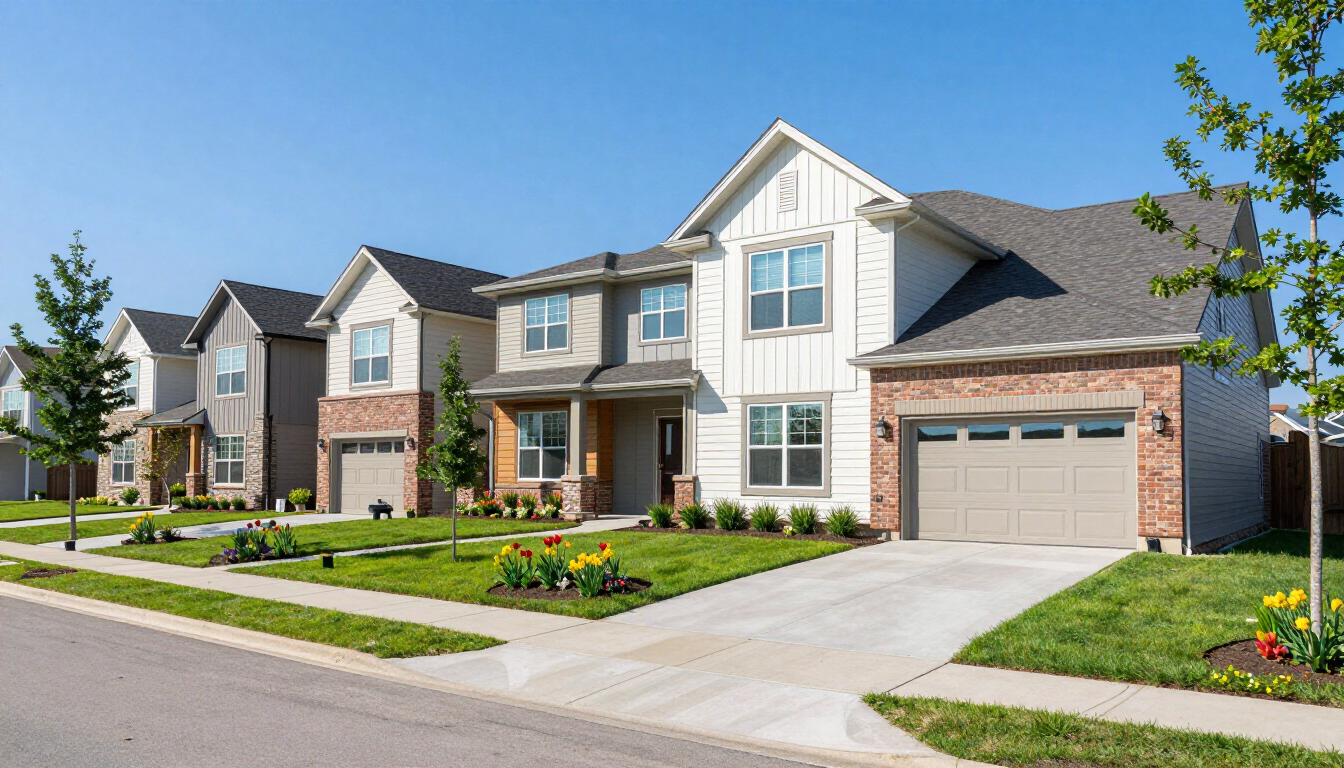 Modern rental homes in Oklahoma representing property investment portfolio protection.