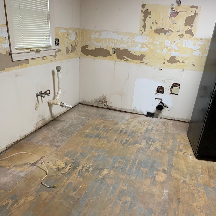 New Kitchen Make-over Before & After