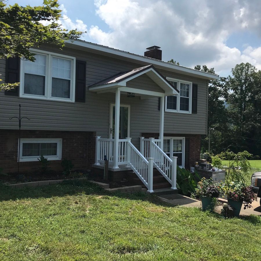 Exterior Home Make-over Before & After