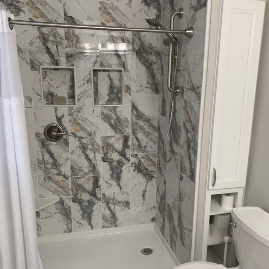New Walk-in Shower