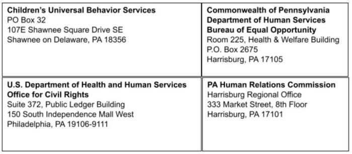 A flyer for the u.s. department of health and human services