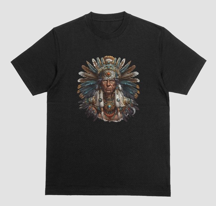 Aztec God shirt 3