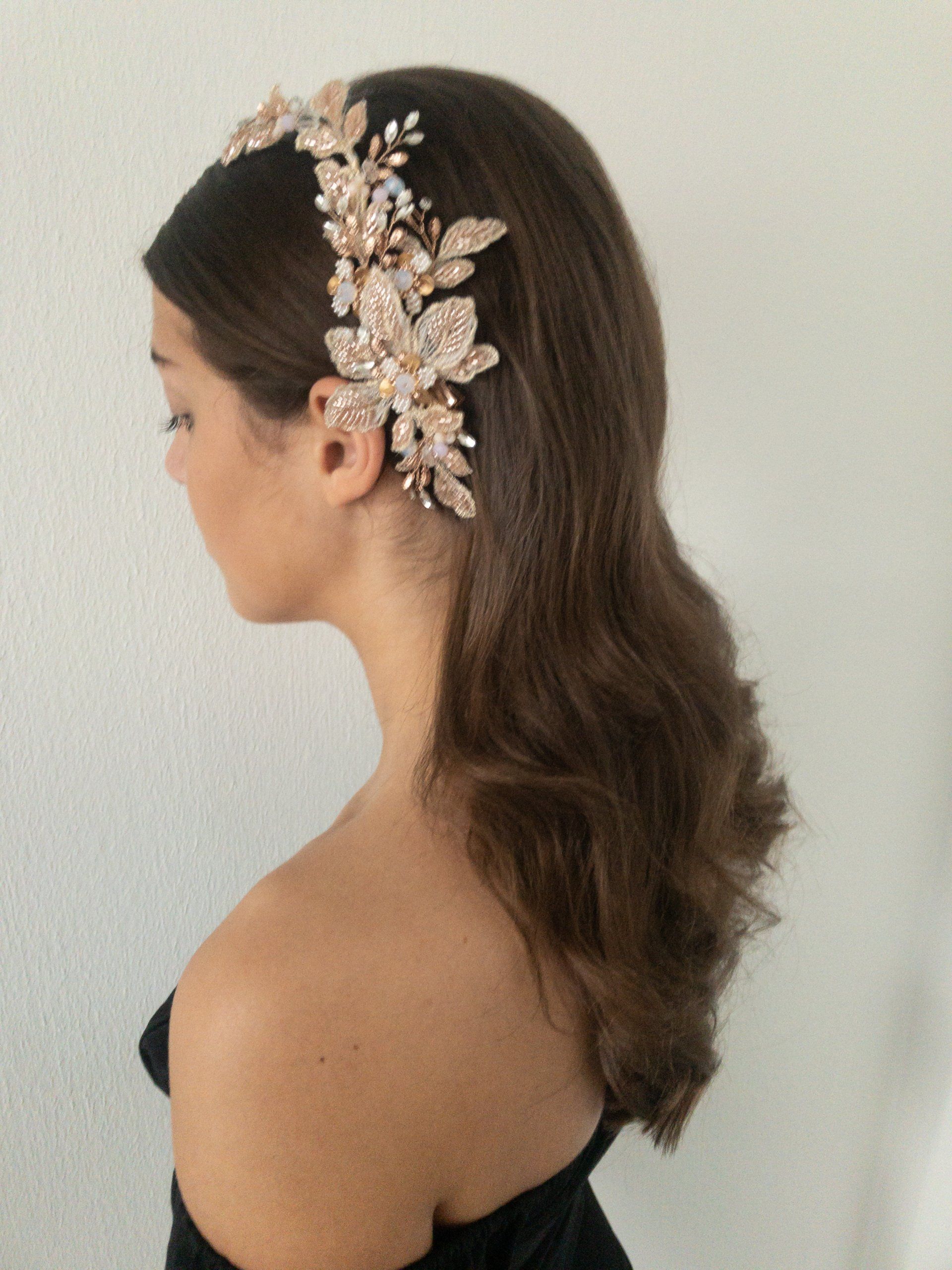 Bruidskapsel los haar