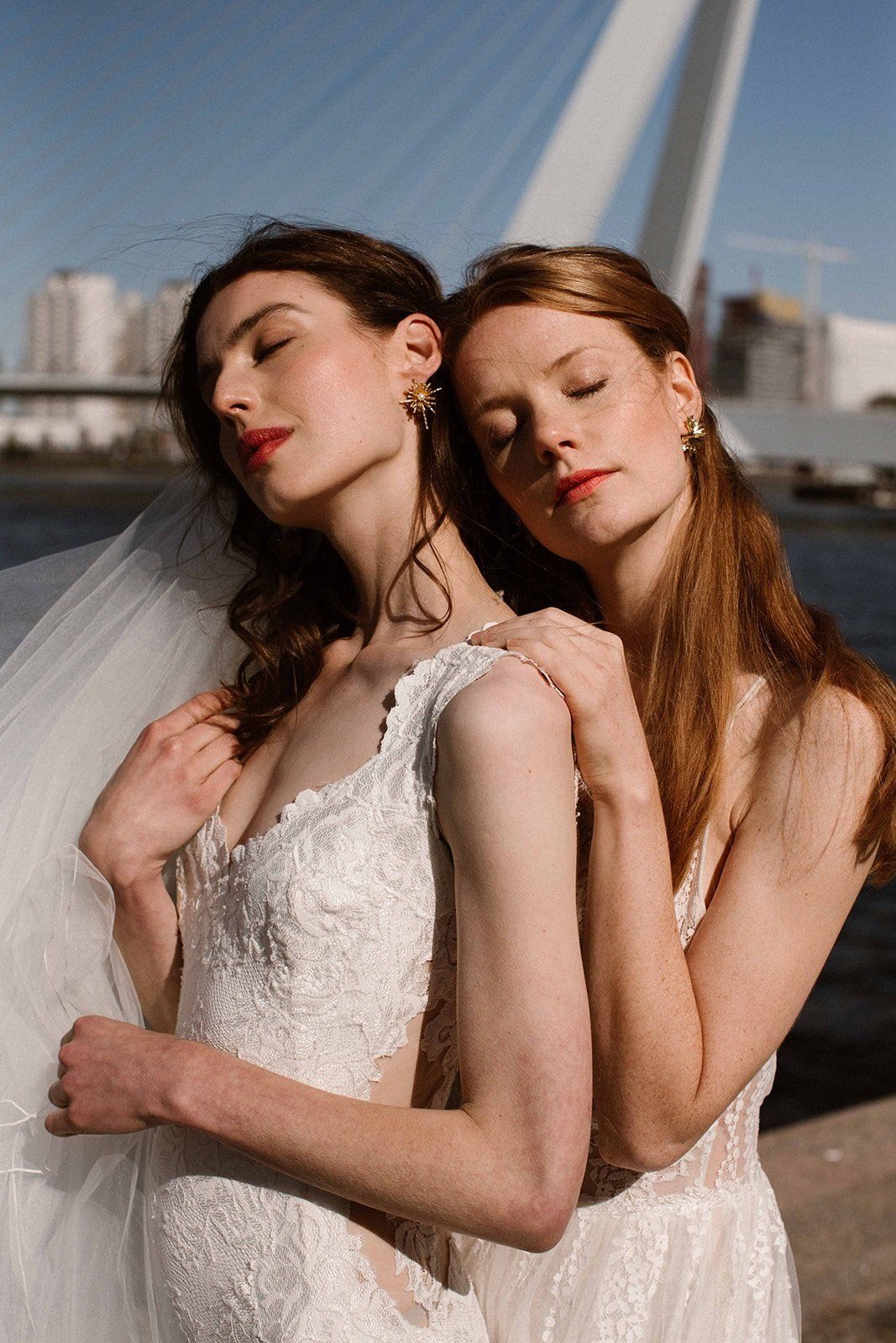 bridal editorial by Amanda Drost Photography Bruidskapsel en bruidsmake-up